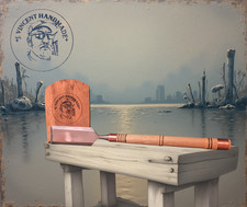 2 Inch Wood Framing Chisel Slick With Hand Turned 12" American Ash Handle