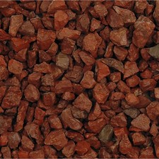 Long Rake Spar LRS Red Granite Chippings 20mm 20kg Decorative Garden Gravel Bag
