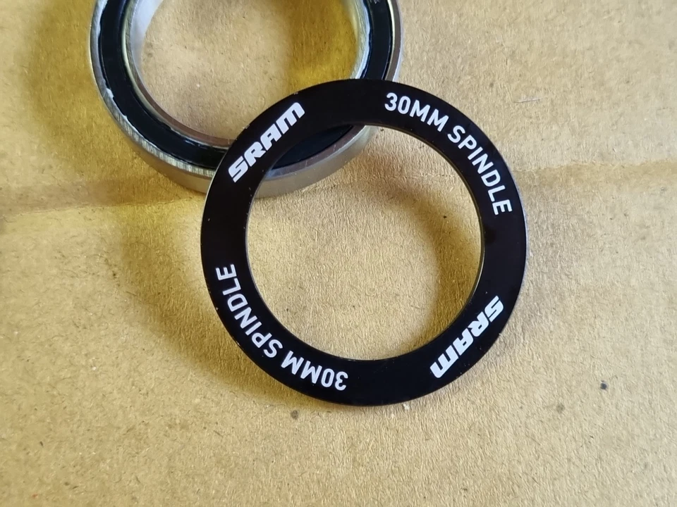 SRAM BB30 Bearing Bottom Bracket Kit fit Rotor 30mm axle - Image 3 of 4