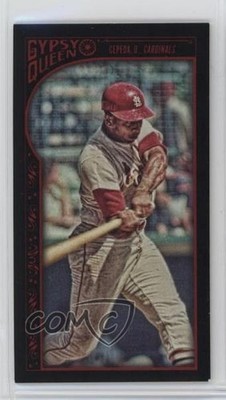 2015 Topps Gypsy Queen Minis Black 5/5 Orlando Cepeda #309 HOF 0b0