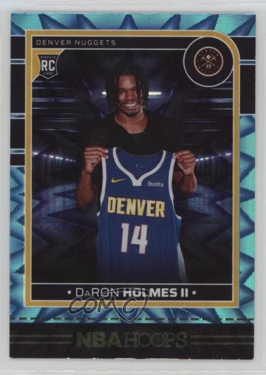 2024 Panini NBA Hoops Rookies Teal Explosion DaRon Holmes II #252 Rookie RC 2u3