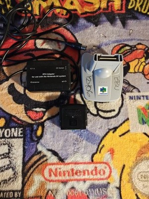 N64 Transfer Pack, N64 Jumper Pack, N64 RFU Adapter All Working