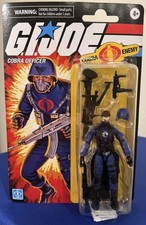 G.I. Joe Retro Collection 3.75 COBRA OFFICER Hasbro 2021 Walmart Exclusive