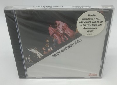 The 5th Dimension / Live!! 1971 Album CD 2007 Collector's Choice 3 Bonus Tracks