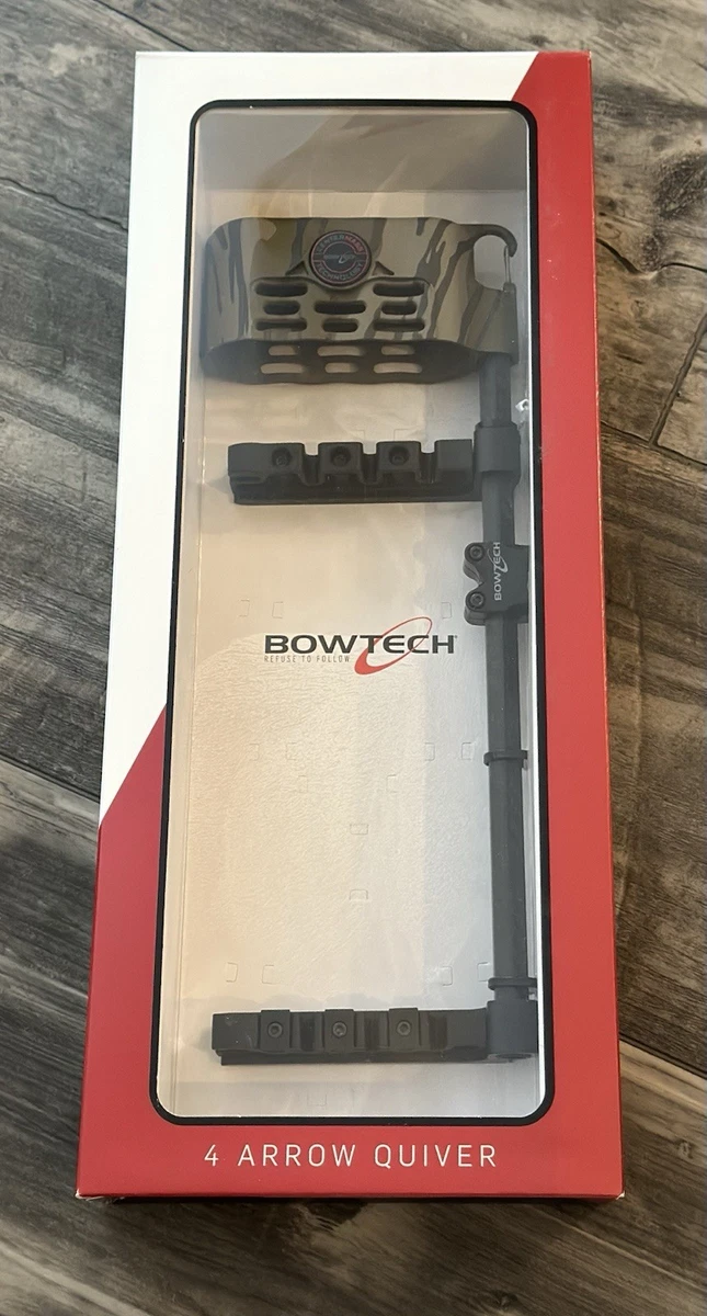 Carquois Bowtech CenterMass 4 Flèches, Couleur Flat Dark Earth, Pour Arc à Poulies, Neuf