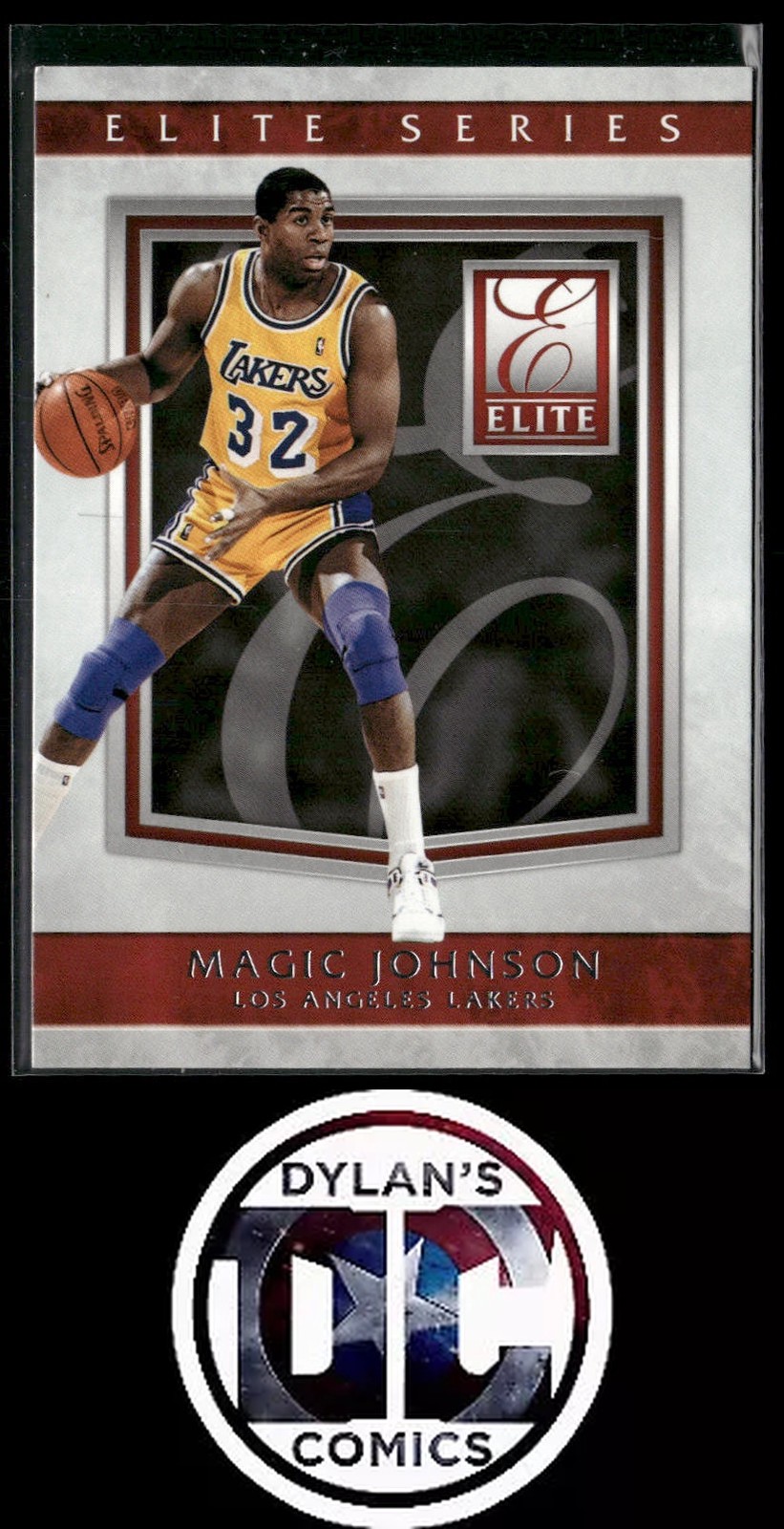 2015-16 Donruss #22 Magic Johnson Elite Elite Series Los Angeles Lakers