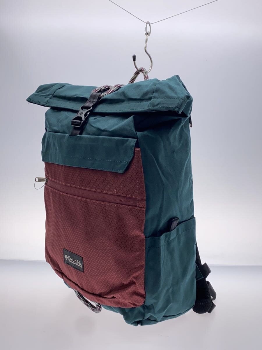 Columbia Nylon Backpack, BRD, Solid Color, PU8962 - image 2