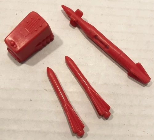 VINTAGE 1985 GI JOE , Hasbro Accessories original Parts : Tiger Force Tiger Fish