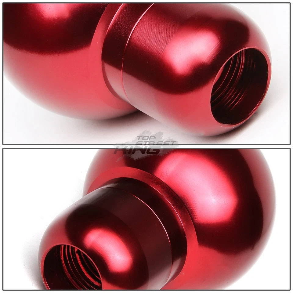 M8/M10/M12 UNIVERSAL BILLET ALUMINIO CARRERAS MANUAL PALANCA DE CAMBIOS CORTA ROJO Foto 4 de 4