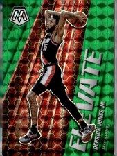 2020-21 Panini Mosaic #4 Derrick Jones Jr. Elevate Mosaic Green