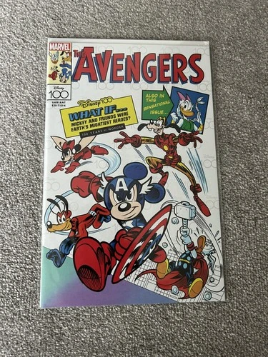 Marvel AMAZING SPIDER-MAN #17 Disney 100 Variant AVENGERS Homage NM-