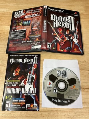 Guitar Hero II PlayStation 2 PS2 Complete CIB Tested