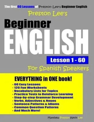 Preston Lee's Beginner English Lesson 1 - 60 For Spanish Speakers | Englisch