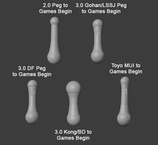 SHF Games Begin Goku Conversion Pegs - READ DESCRIPTION 
