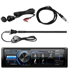 JVC KDX560BT Bluetooth Receiver, Radio Antenna, Wired Antenna, AUX Interface