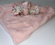 CARTER'S JUST ONE YOU PINK BUTTERFLY SECURITY BLANKET STUFFED ANIMAL LOVEY
