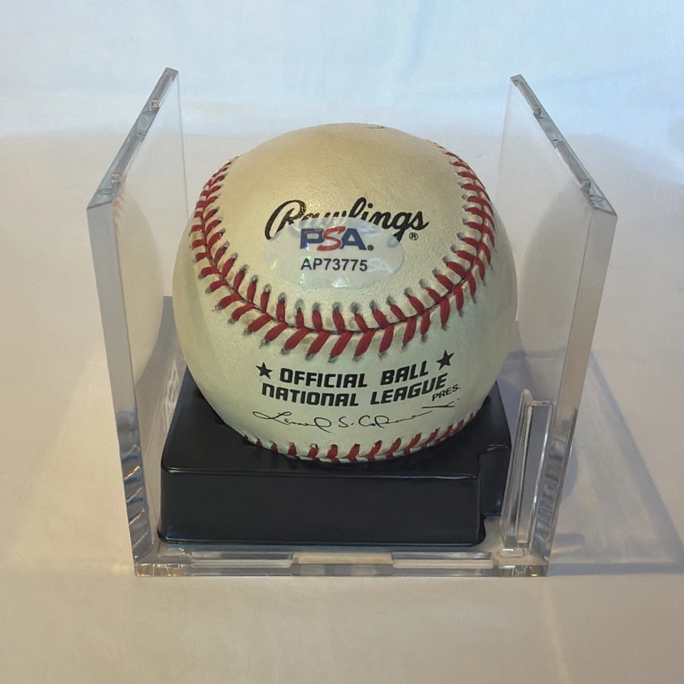 Orlando Cepeda Autographed Baseball PSA DNA Authenticated - Image 2 of 2