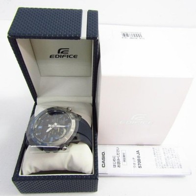 Edifice ECB-40 Ana-Digi Watch Used, Unisex, Original Style From Japan