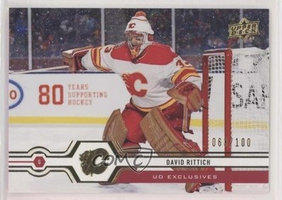 2019-20 Upper Deck UD Exclusives 63/100 David Rittich #431 4hh