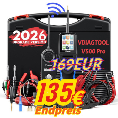 VDIAGTOOL V500 Pro KFZ Prüflampe Auto Stromkreistester LKW PKW Diagnosewerkzeug 