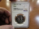 1956 Type 2 United States Franklin Proof Silver Half Dollar PF67 NGC