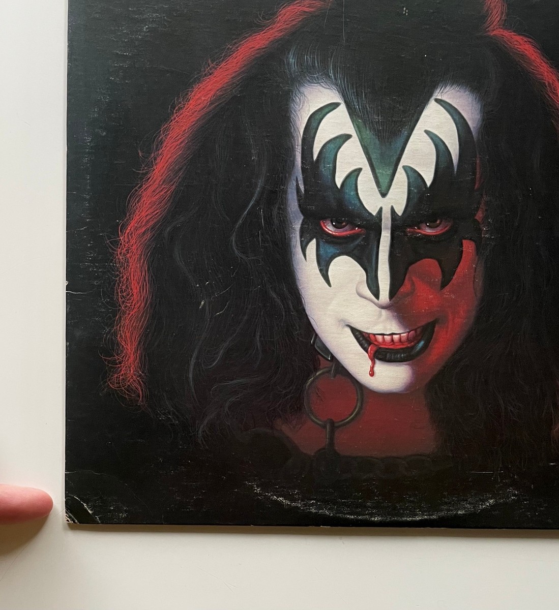 KISS Vtg 1978 GENE SIMMONS Solo Album 1ST PRESSING Record Lp OG