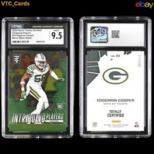 Edgerrin Cooper RC Intriguing Players Neon Green #277/299 2024 Totally Certified