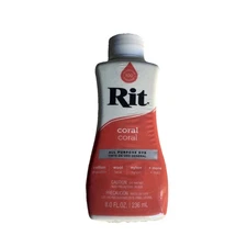 Rit All Purpose Dye, Coral, 8 fl oz