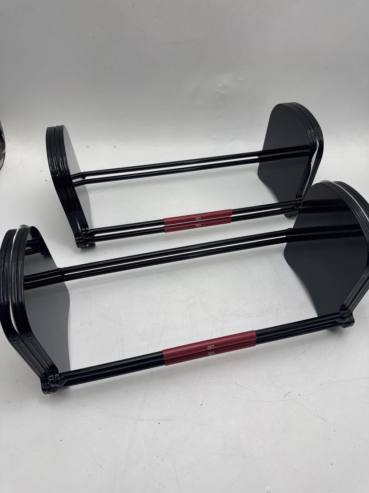 POWERBLOCK ADJUSTABLE DUMBBELL SET - 70 TO 90LBS - BLACK