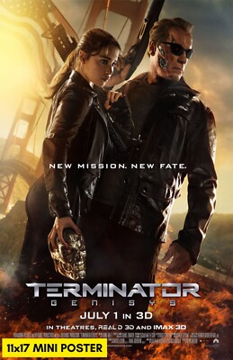 Terminator Genisys (2015) Movie Poster 11x17