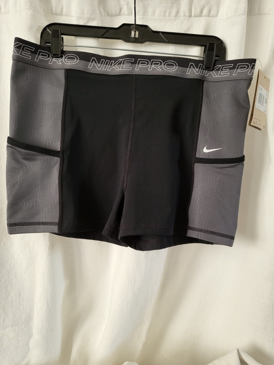 ★NIKE☆Nike Pro Dri-FIT Women's High-Waisted 3\" Shorts Amazon.com: Nike Pro Women's High-Waisted 3