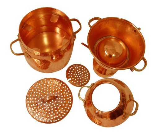 CopperGarden 25 Liter ALQUITARA Destille | 3 Aromasiebe zur Dampfdestillation