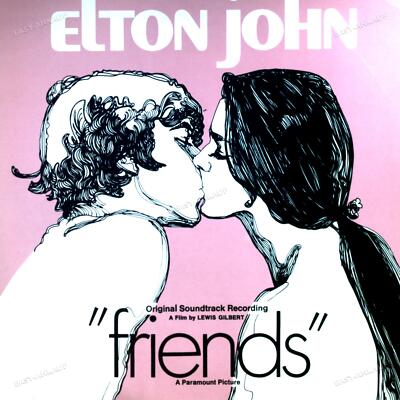 Elton John - Friends (Original Soundtrack Recording) LP (VG/VG) .