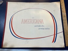 1963 Amoco Americana Portraits Of A Growing Nation 9 Color Historical Art Prints
