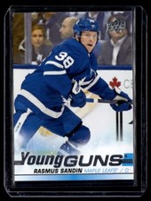 2019-20 Upper Deck Young Guns Rasmus Sandin Rookie Toronto Maple Leafs #222