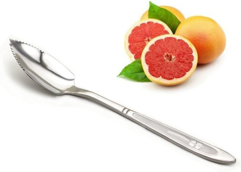 HAZOULEN Grapefruit Spoons, Stainless Steel, 62/5", Set of 4 (Clover) 84 PCS eBay