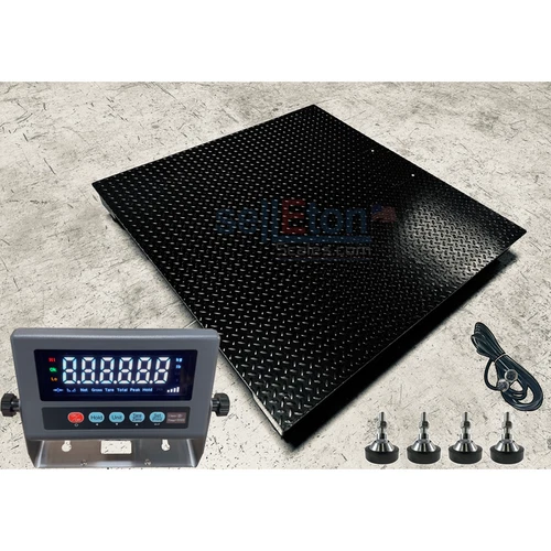 5 Year Warranty 4' x 4' Pallet Scale 48" x 48" Industrial Floor Scale 10000 lbs