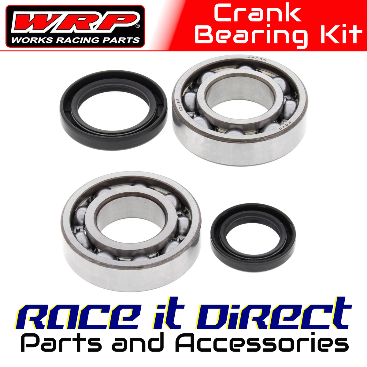 Crank Shaft Bearing & Seal Kit Replaces All Balls 24-1037 WRP