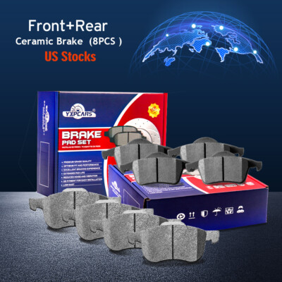 Front Rear Ceramic Brake Pads For Volvo S60 S80 V70 XC70
