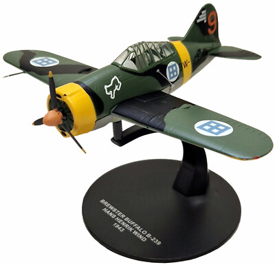 Brewster Buffalo B-239, Hans Henrik Wind, 1943, Maßstab 1:72 Diecast Modell (JR30)