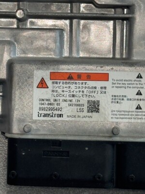 Transtron Control Module, ECM for Isuzu 4JJ1 4HK1 Engine