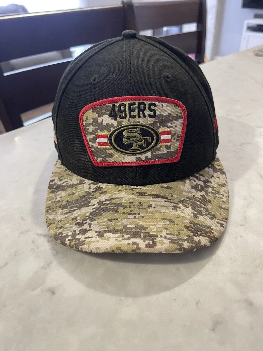 49ers camouflage sales hat