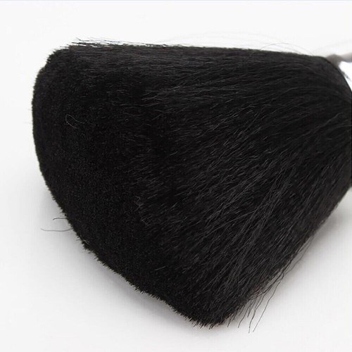 Clean Hairdressing Hair Cutting Stylist TU Neck Brush Barber Black Salon Duster - Picture 5 of 12