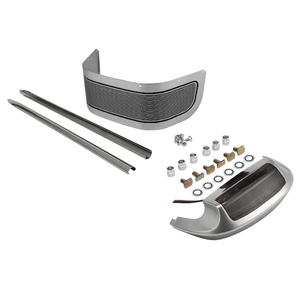 Conjunto de guardabarros delantero sin pintar para Harley Touring Electra Glide FLHT 2014-2023 Foto 3 de 4