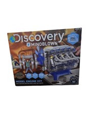 Discovery MINDBLOWN Model Engine Kit w/ Moving Motor Parts LED Lights NEW