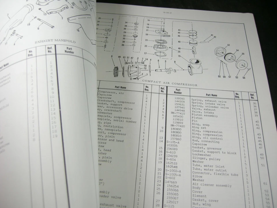 Cummins Model NT280B Diesel Engine Parts Manual Catalog Book NT-280-B OEM - Image 3 of 4