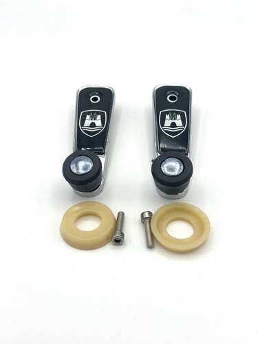 For VW BEETLE 1300-1302-1303-1200-T2 Wolfsburg Window BLACK Crank Lever L+R NEW - Picture 7 of 7