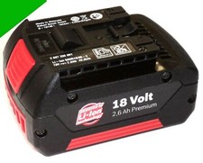 Original Bosch Akku 18 V Li 2,6 Ah  Neubestückt