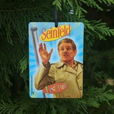 Seinfeld Festivus / Frank Costanza Christmas ornament  Hand-crafted 