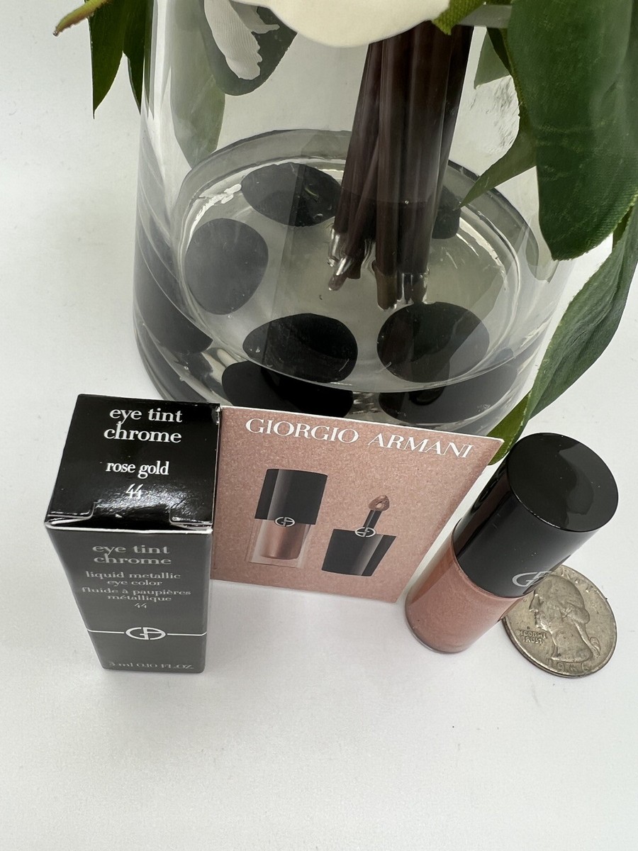 GIORGIO ARMANI EYE TINT CHROME ROSE GOLD IN # 44 LIQUID METALLIC